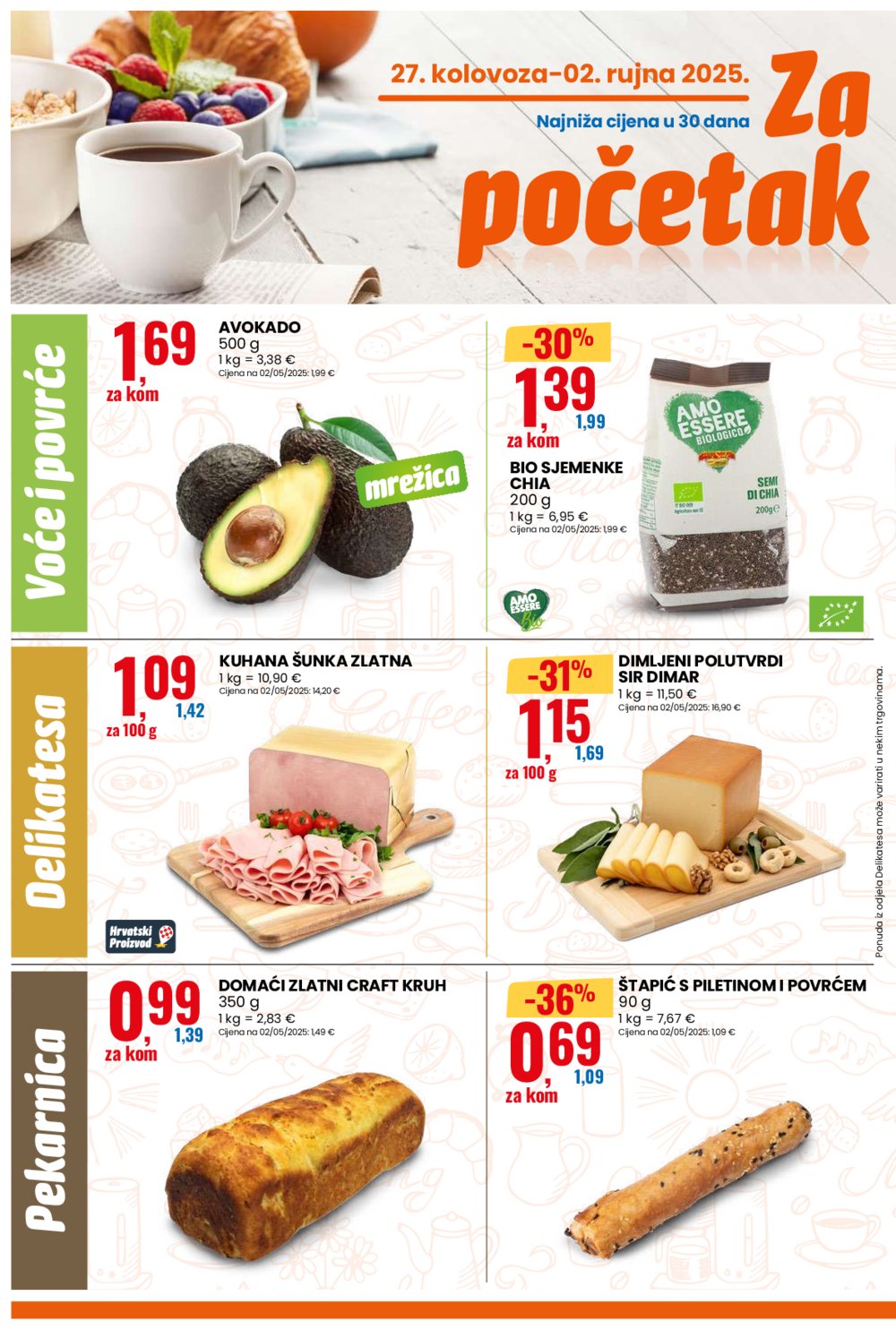 Eurospin katalog Akcija 27.08.-02.09.2025.