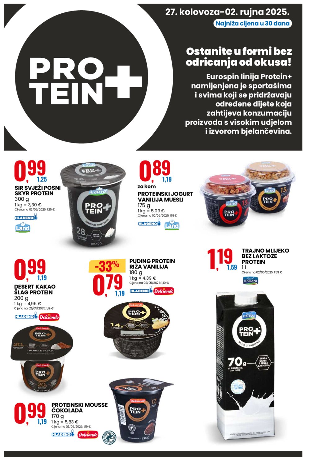 Eurospin katalog Akcija 27.08.-02.09.2025.