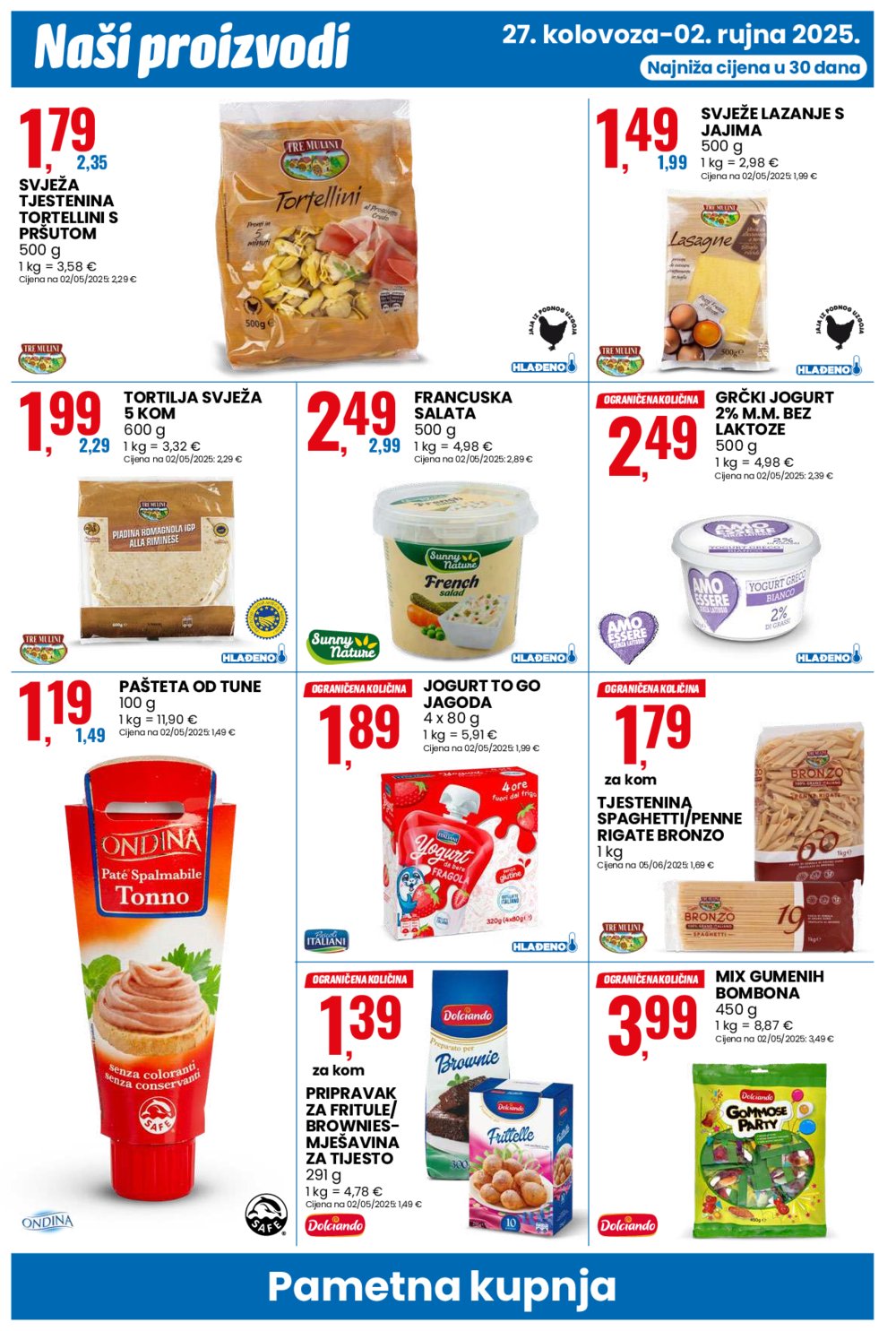 Eurospin katalog Akcija 27.08.-02.09.2025.