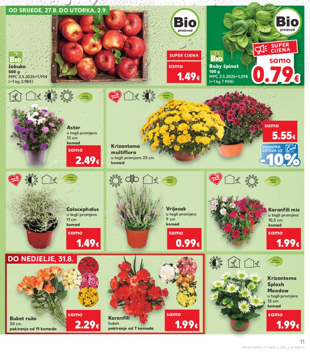 Kaufland katalog Akcija 27.08.-02.09.2025. Odabrane poslovnice
