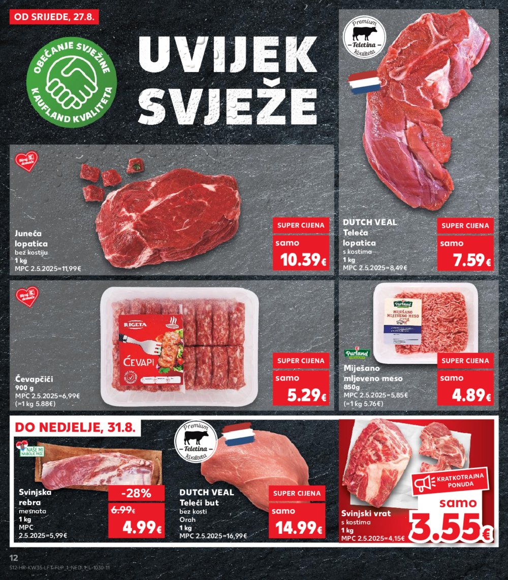 Kaufland katalog Akcija 27.08.-02.09.2025. Odabrane poslovnice