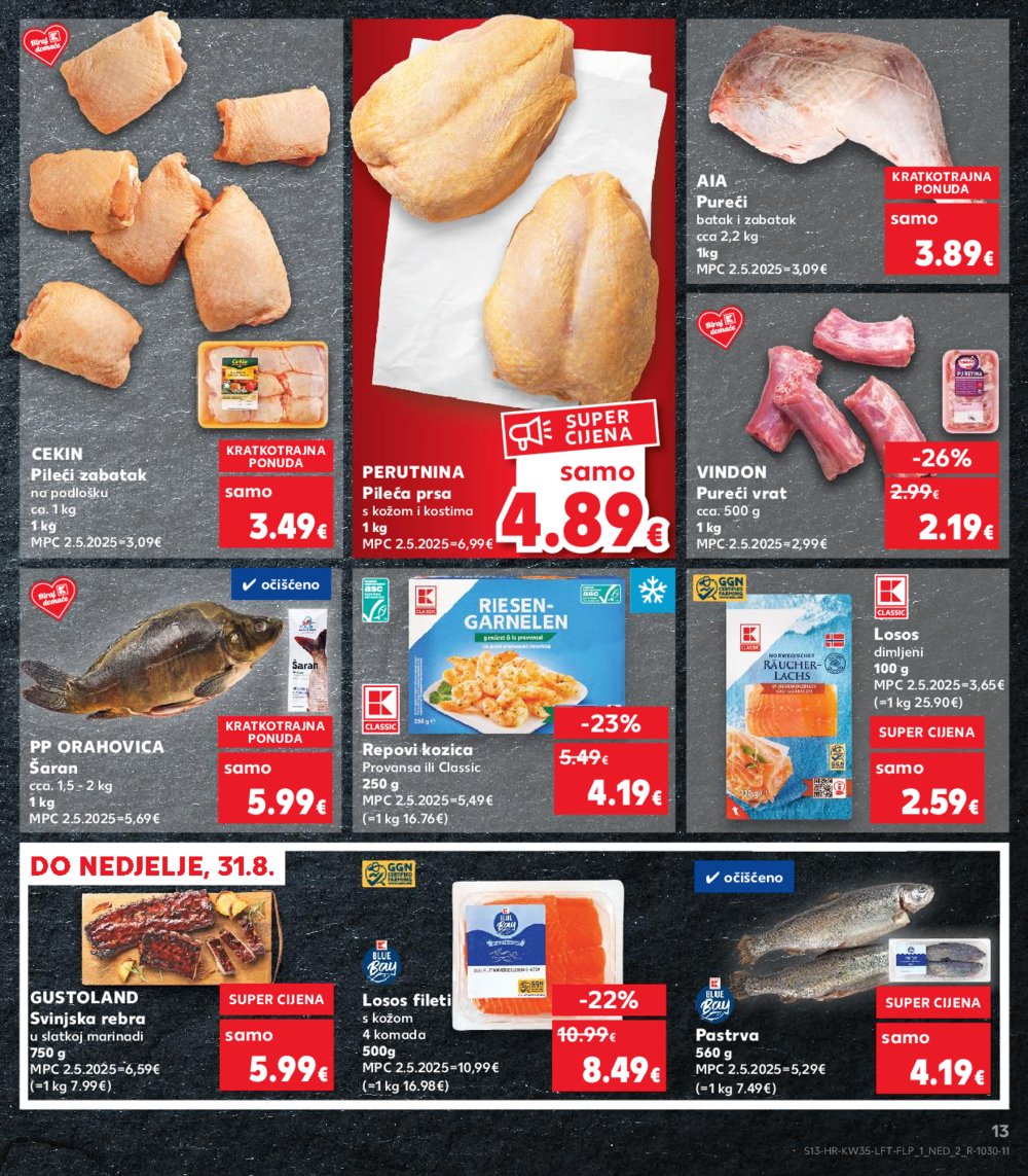 Kaufland katalog Akcija 27.08.-02.09.2025. Odabrane poslovnice