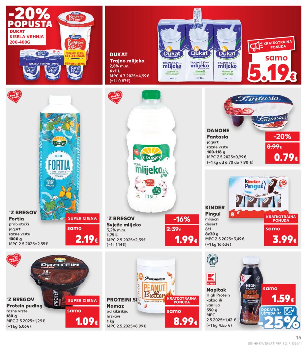 Kaufland katalog Akcija 27.08.-02.09.2025. Odabrane poslovnice