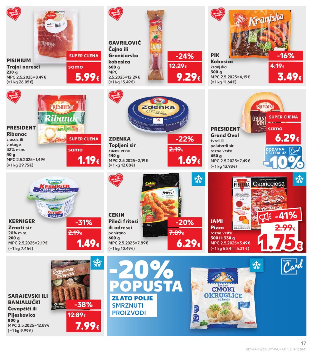 Kaufland katalog Akcija 27.08.-02.09.2025. Odabrane poslovnice
