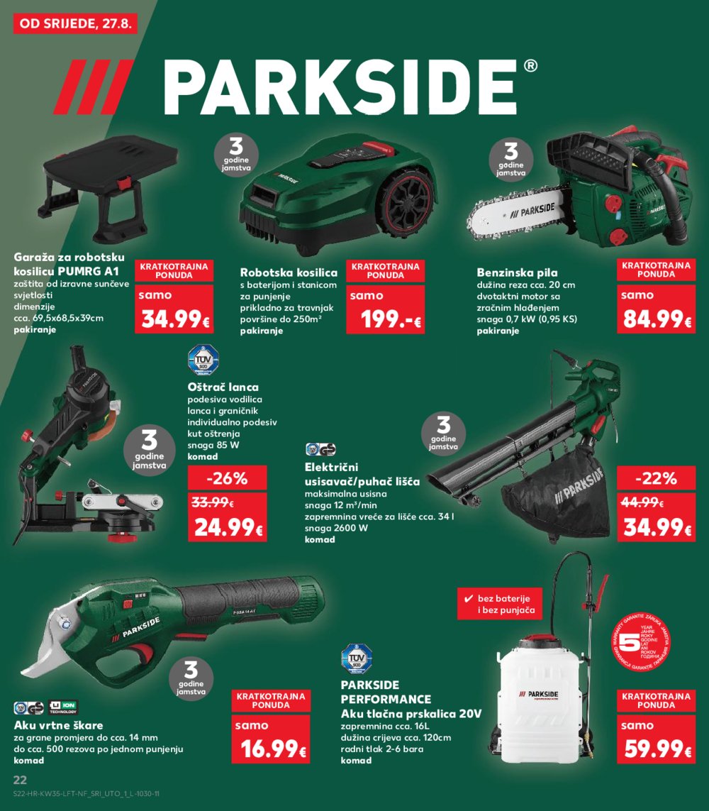Kaufland katalog Akcija 27.08.-02.09.2025. Odabrane poslovnice