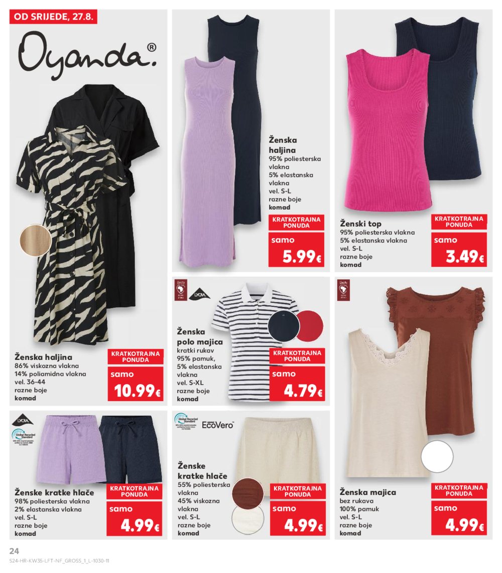Kaufland katalog Akcija 27.08.-02.09.2025. Odabrane poslovnice
