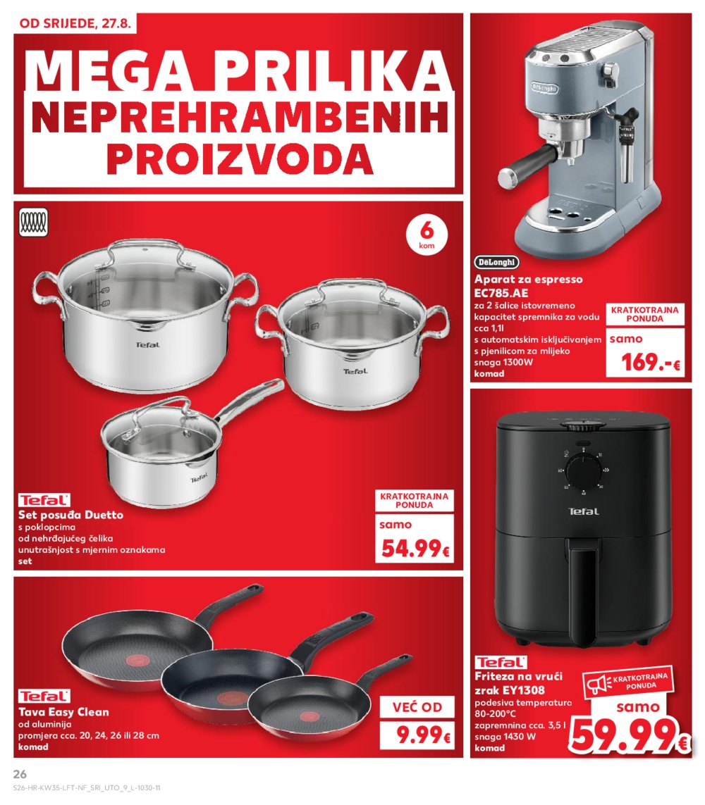 Kaufland katalog Akcija 27.08.-02.09.2025. Odabrane poslovnice