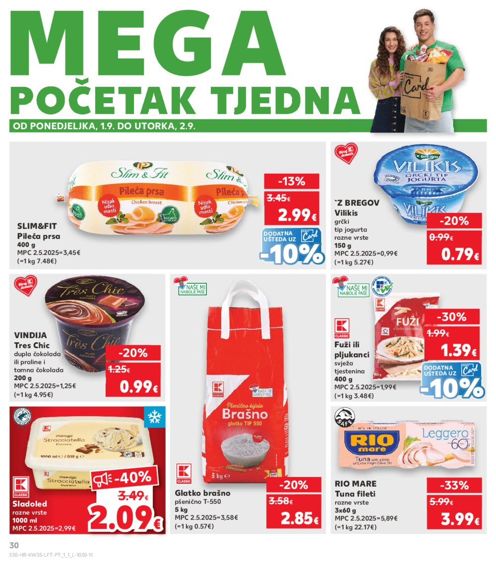 Kaufland katalog Akcija 27.08.-02.09.2025. Odabrane poslovnice