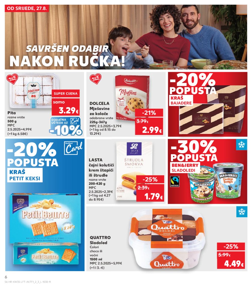 Kaufland katalog Akcija 27.08.-02.09.2025. Odabrane poslovnice