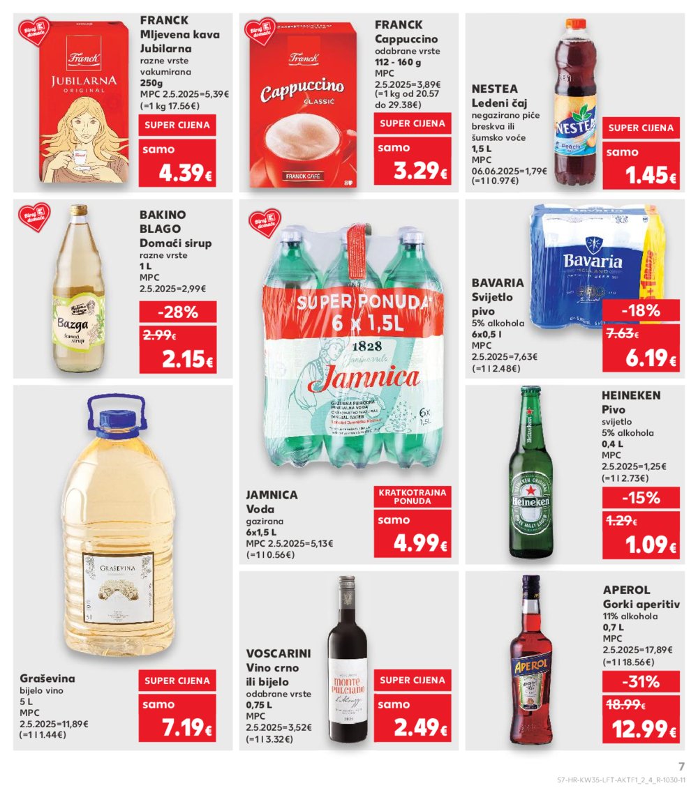 Kaufland katalog Akcija 27.08.-02.09.2025. Odabrane poslovnice
