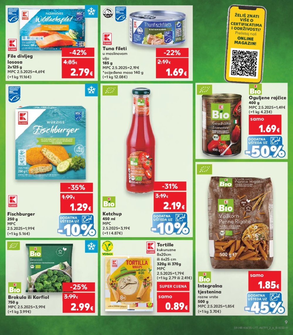 Kaufland katalog Akcija 27.08.-02.09.2025. Odabrane poslovnice