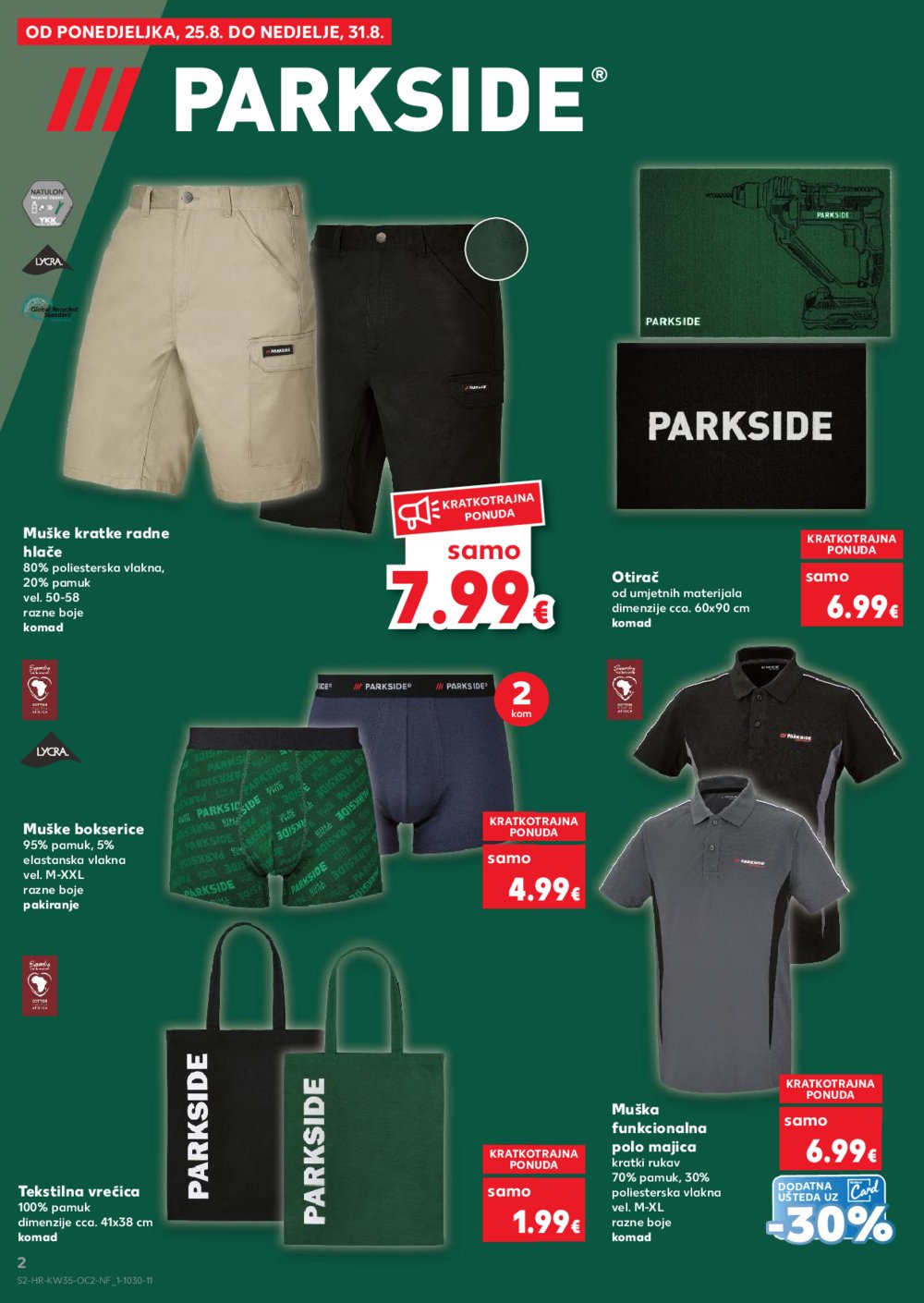 Kaufland katalog Neprehrambenih proizvoda 27.08.-02.09.2025. Odabrane poslovnice