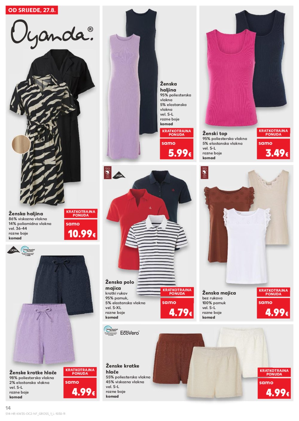 Kaufland katalog Neprehrambenih proizvoda 27.08.-02.09.2025. Odabrane poslovnice