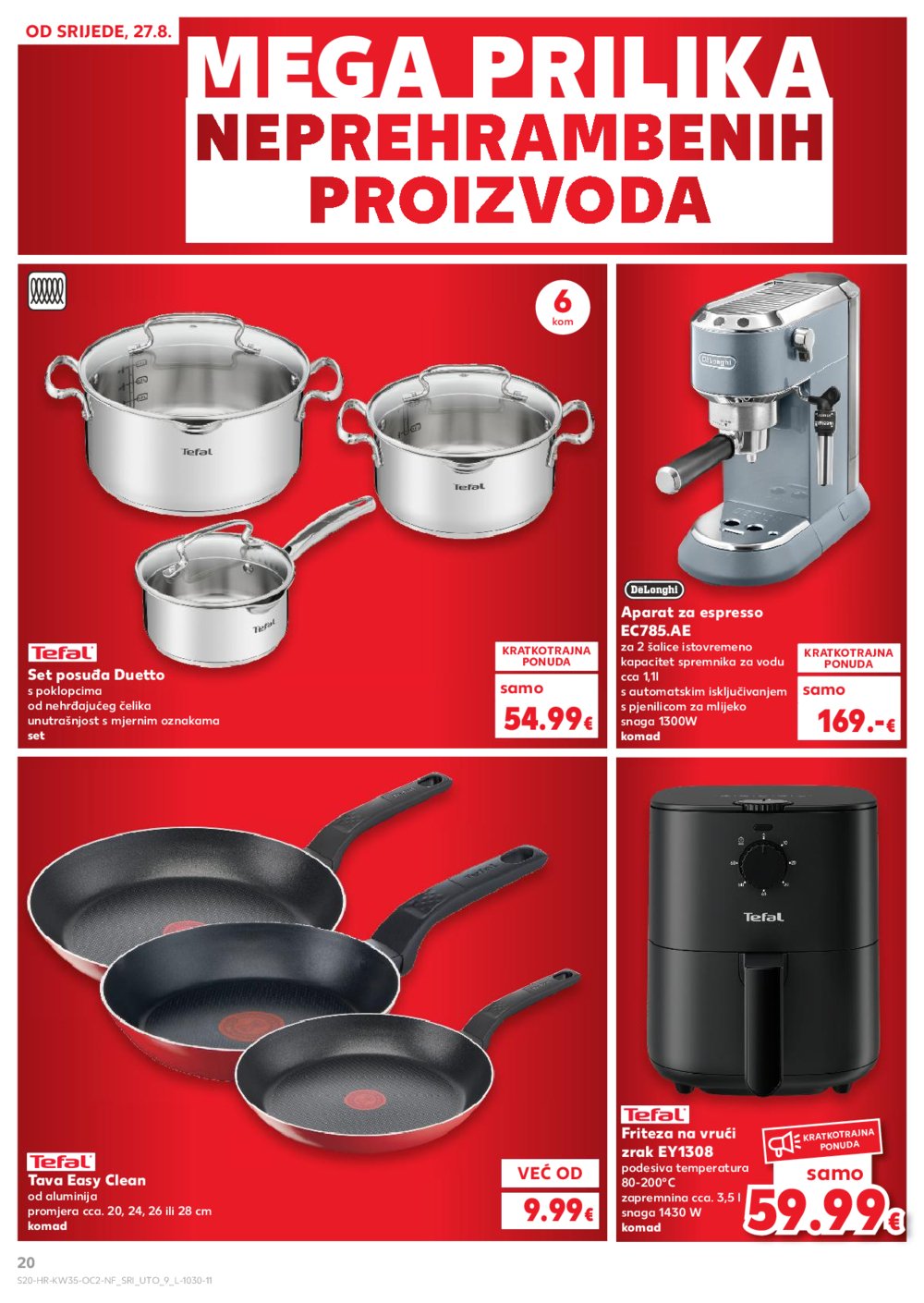 Kaufland katalog Neprehrambenih proizvoda 27.08.-02.09.2025. Odabrane poslovnice