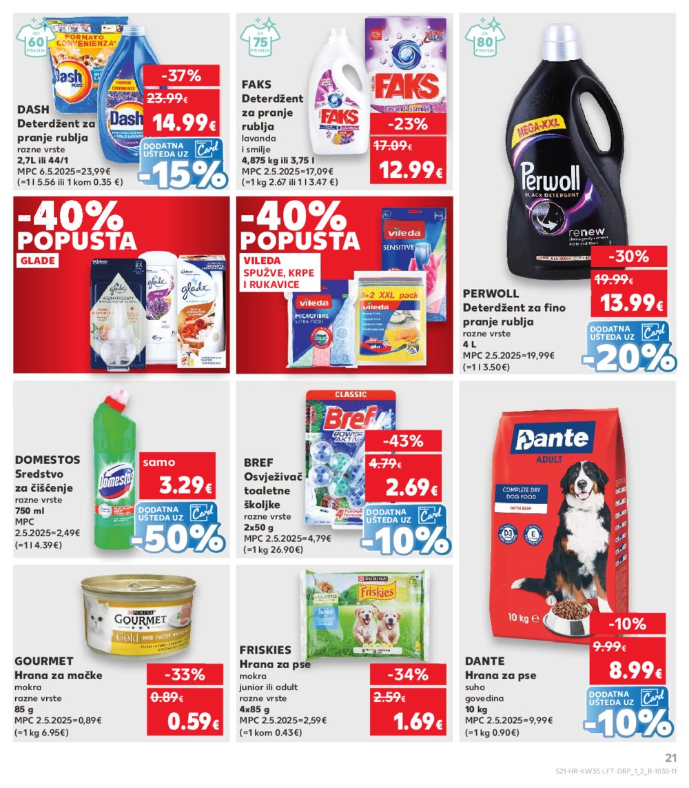 Kaufland katalog Akcija 27.08.-02.09.2025. Vg, Po, Ro, Vo, Vu, Ds, Ma