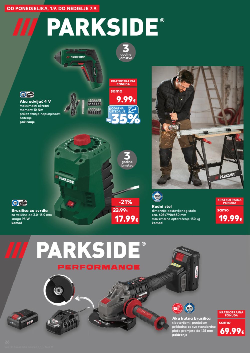 Kaufland katalog Neprehrambenih proizvoda 27.08.-02.09.2025. Odabrane poslovnice
