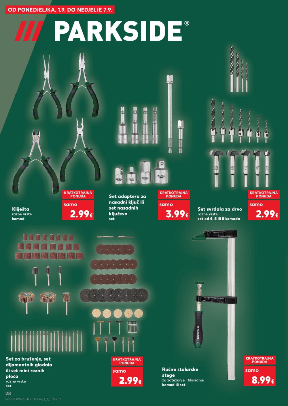 Kaufland katalog Neprehrambenih proizvoda 27.08.-02.09.2025. Odabrane poslovnice