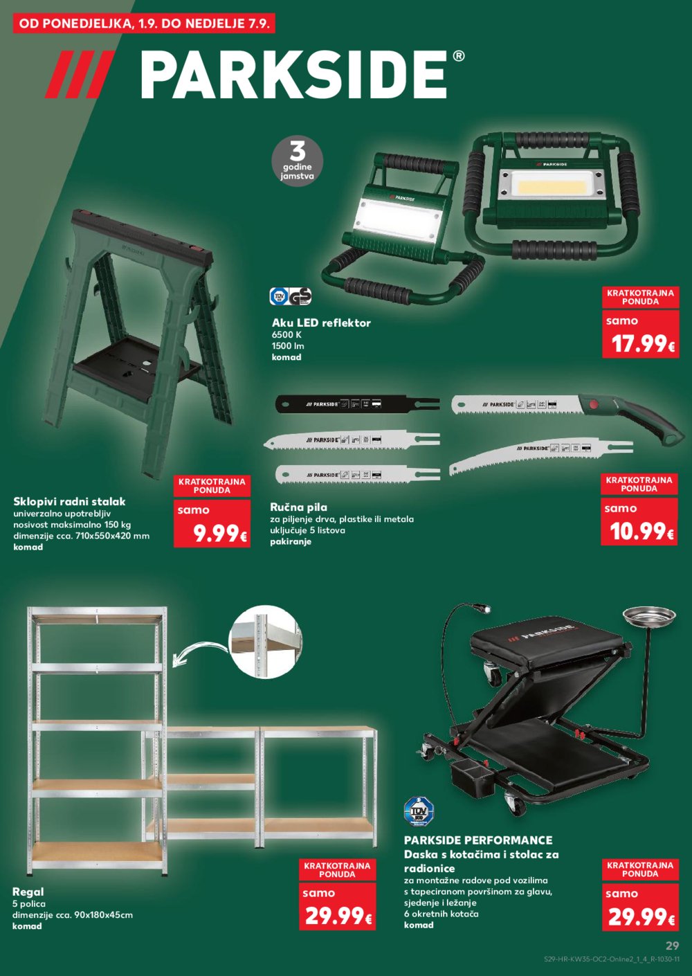Kaufland katalog Neprehrambenih proizvoda 27.08.-02.09.2025. Odabrane poslovnice
