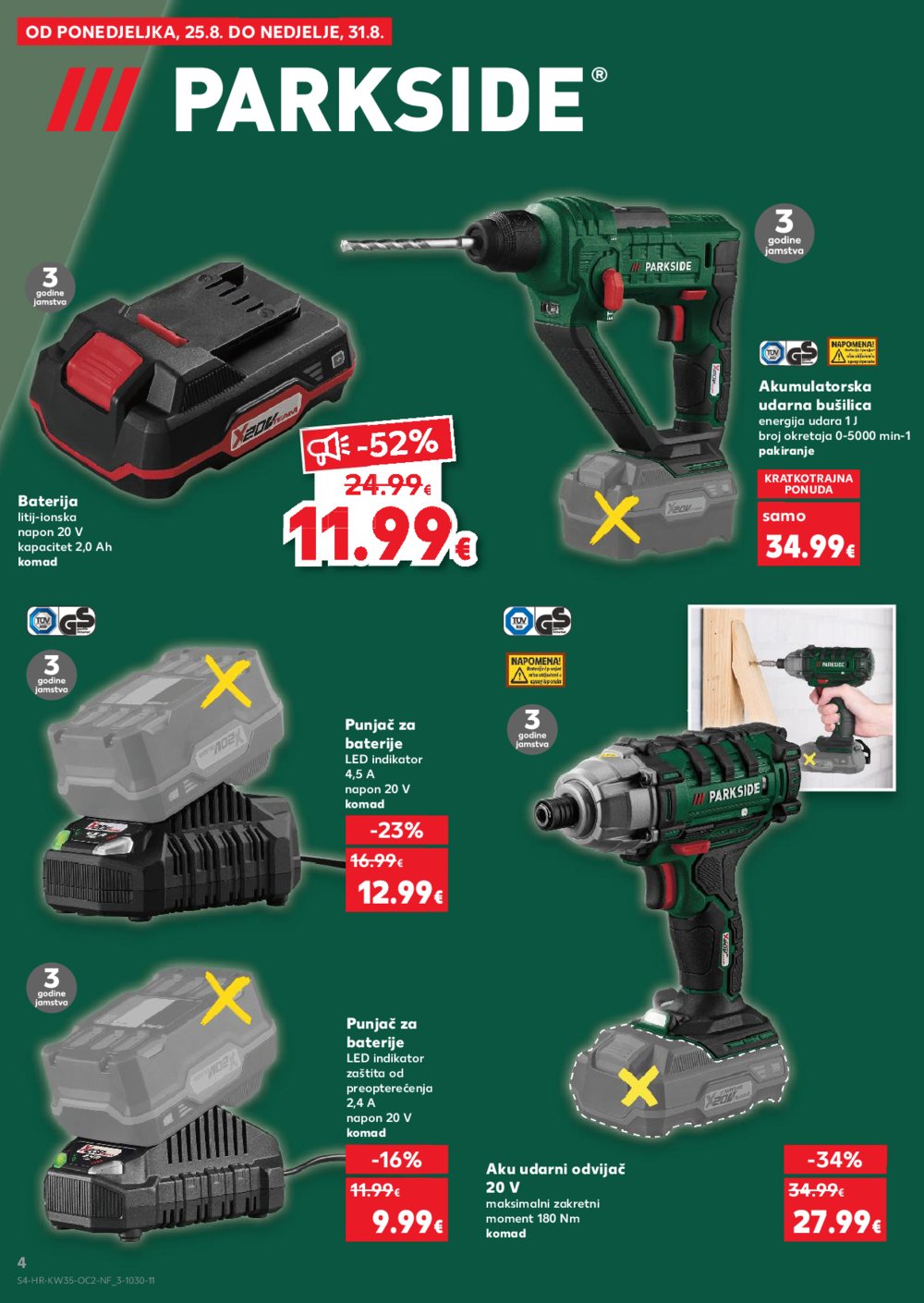 Kaufland katalog Neprehrambenih proizvoda 27.08.-02.09.2025. Odabrane poslovnice