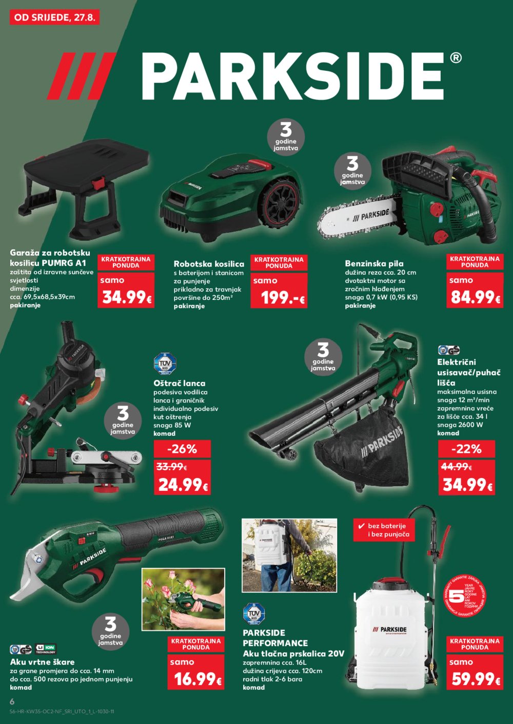 Kaufland katalog Neprehrambenih proizvoda 27.08.-02.09.2025. Odabrane poslovnice
