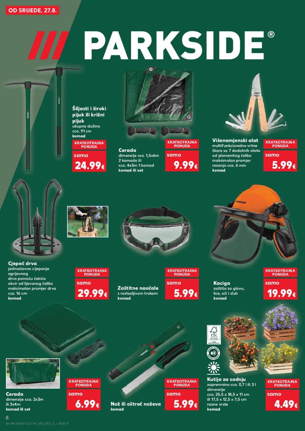 Kaufland katalog Neprehrambenih proizvoda 27.08.-02.09.2025. Odabrane poslovnice