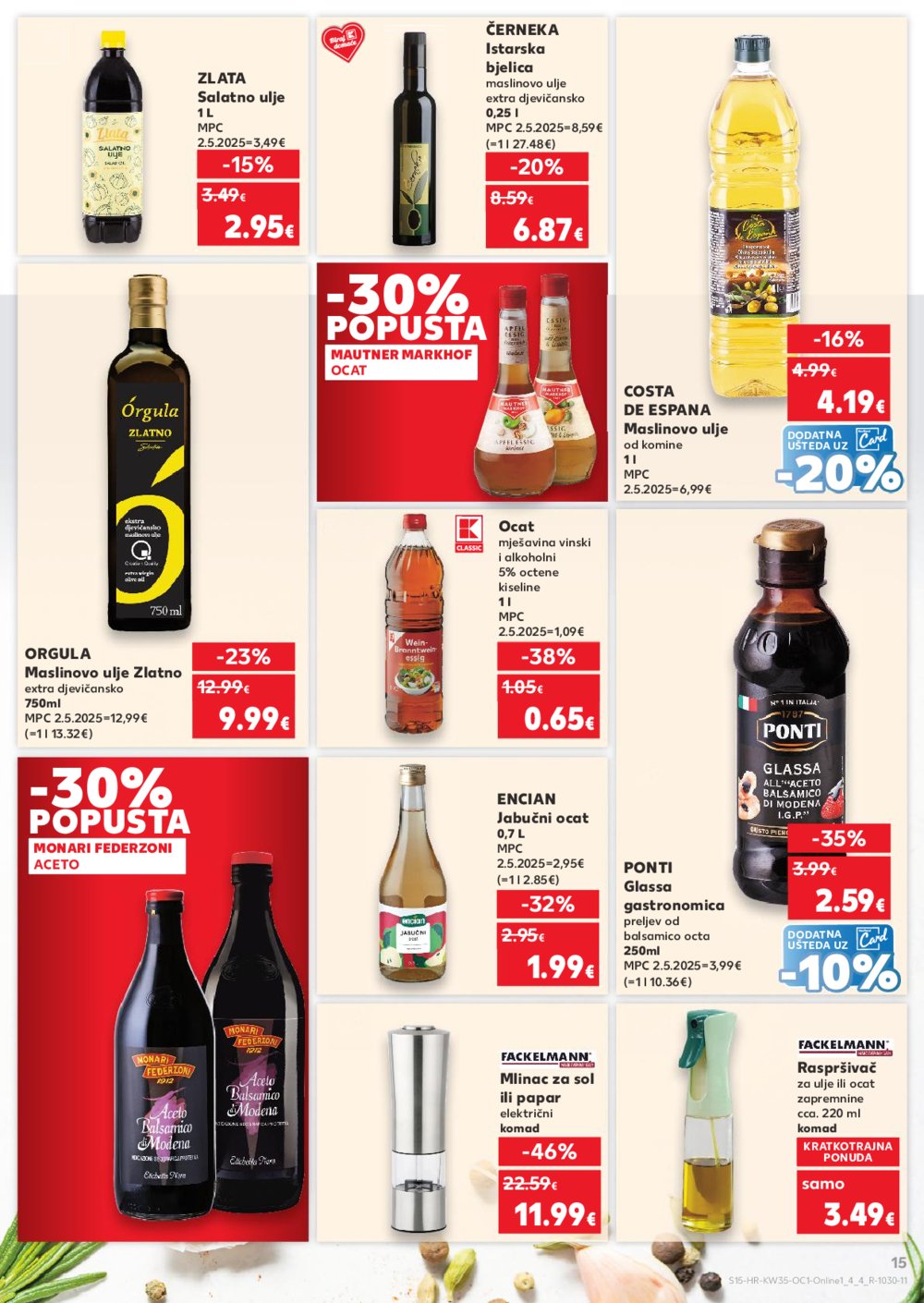 Kaufland katalog Kaufland Marke 27.08. - 02.09.2025. Odabrane poslovnice