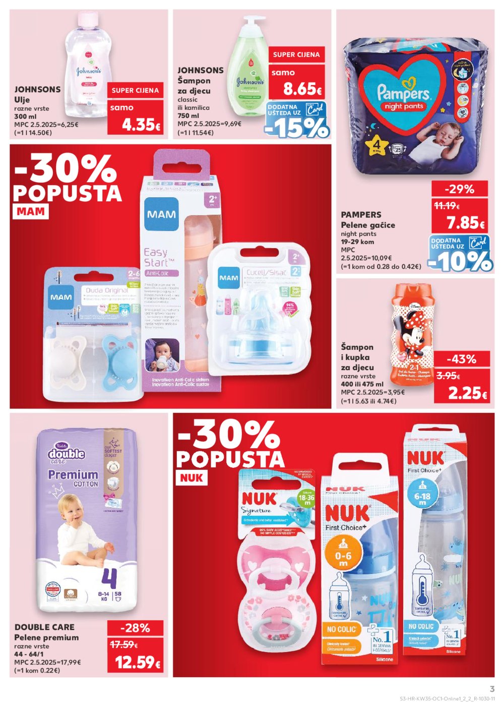 Kaufland katalog Kaufland Marke 27.08. - 02.09.2025. Odabrane poslovnice