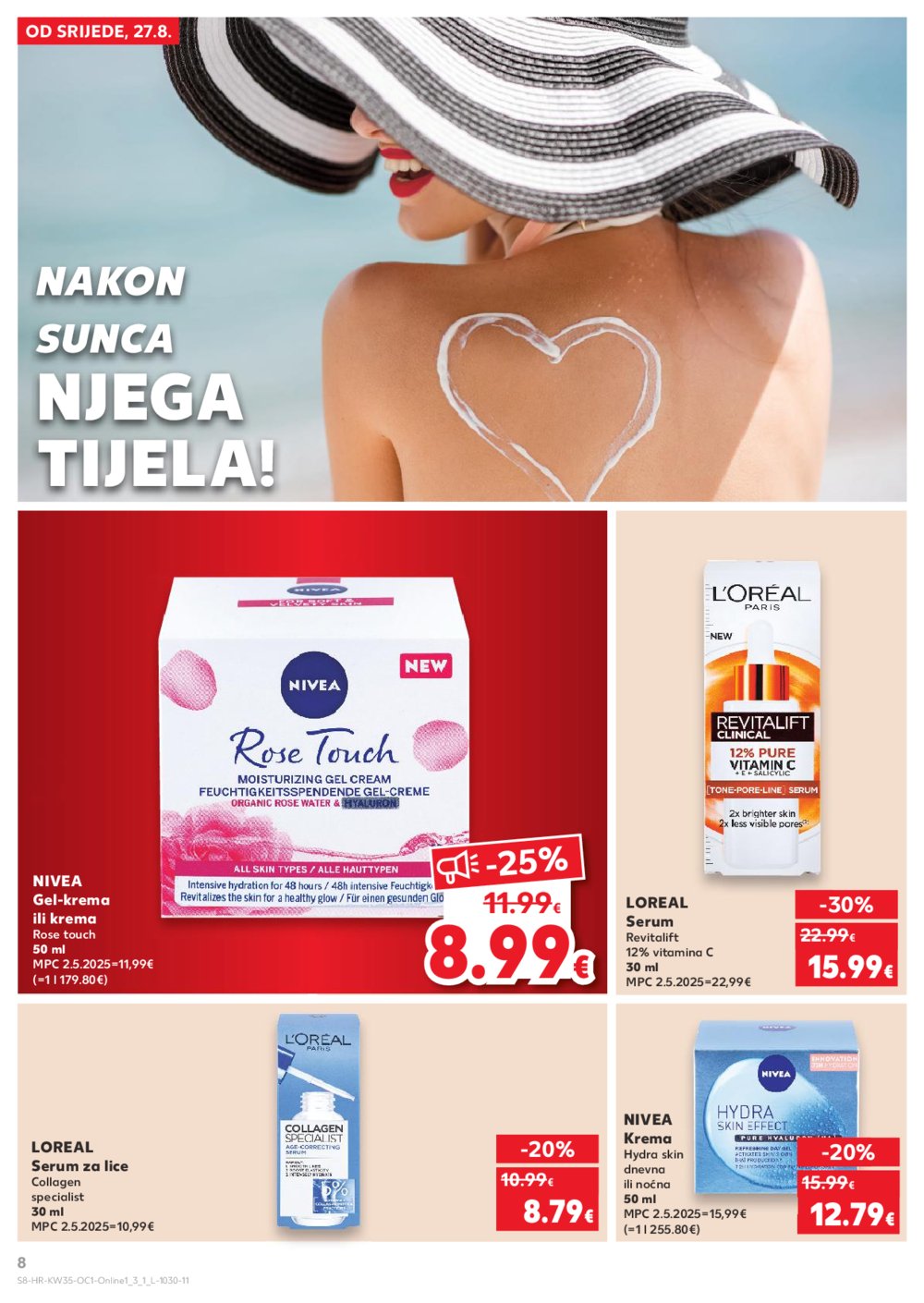 Kaufland katalog Kaufland Marke 27.08. - 02.09.2025. Odabrane poslovnice
