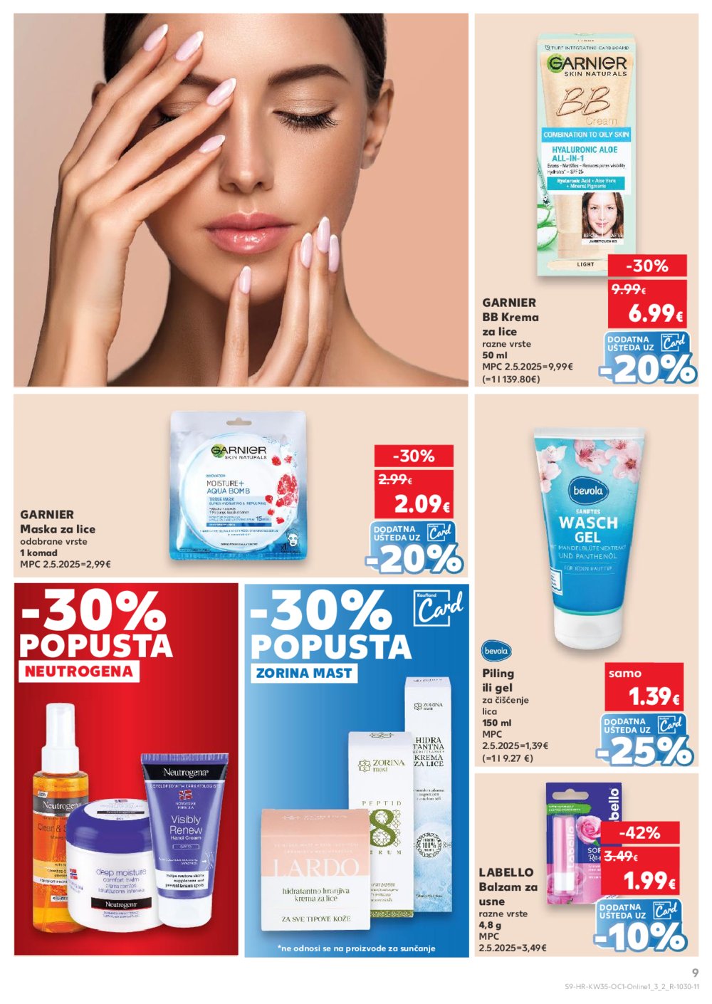Kaufland katalog Kaufland Marke 27.08. - 02.09.2025. Odabrane poslovnice