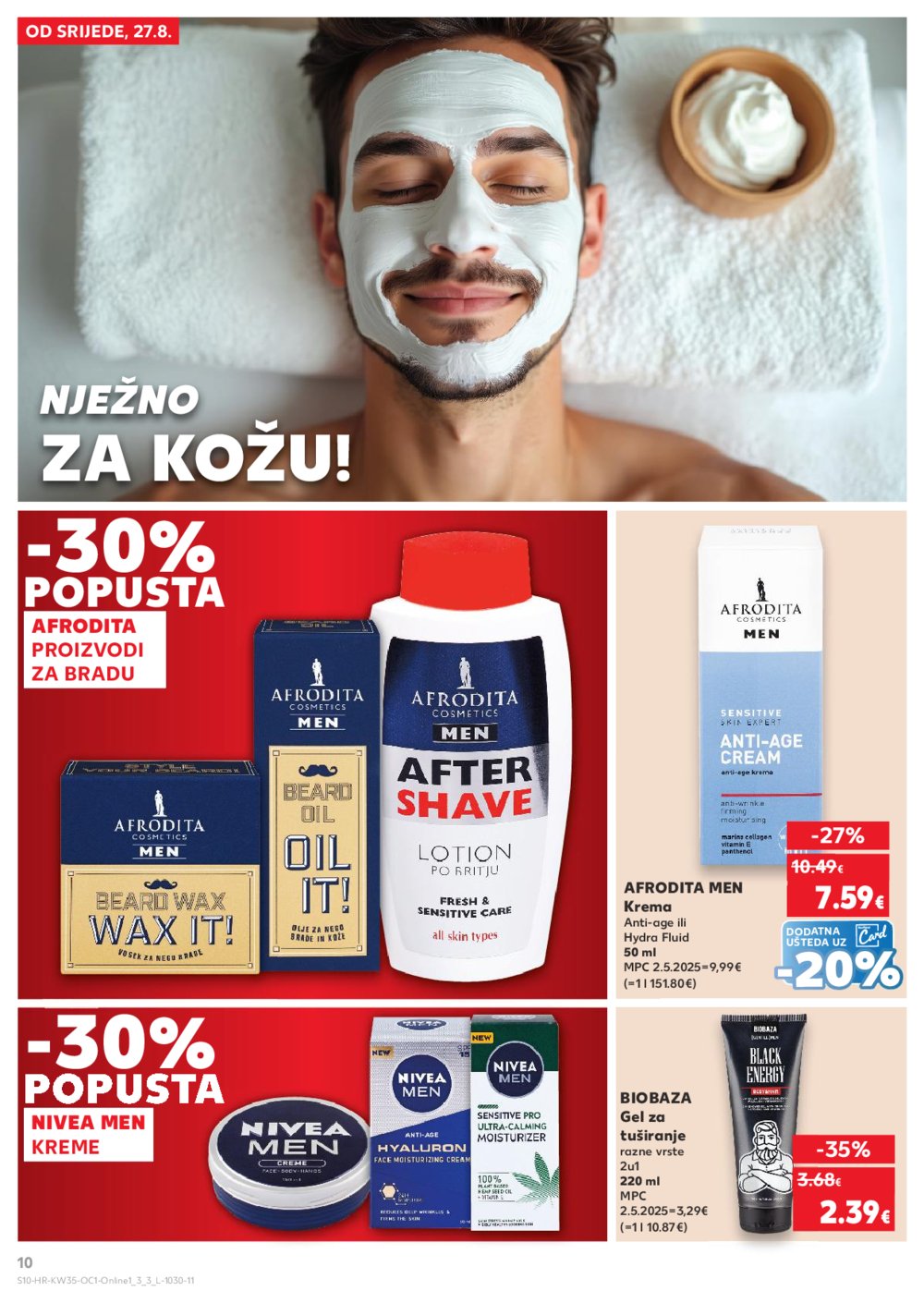 Kaufland katalog Kaufland Marke 27.08. - 02.09.2025. Odabrane poslovnice