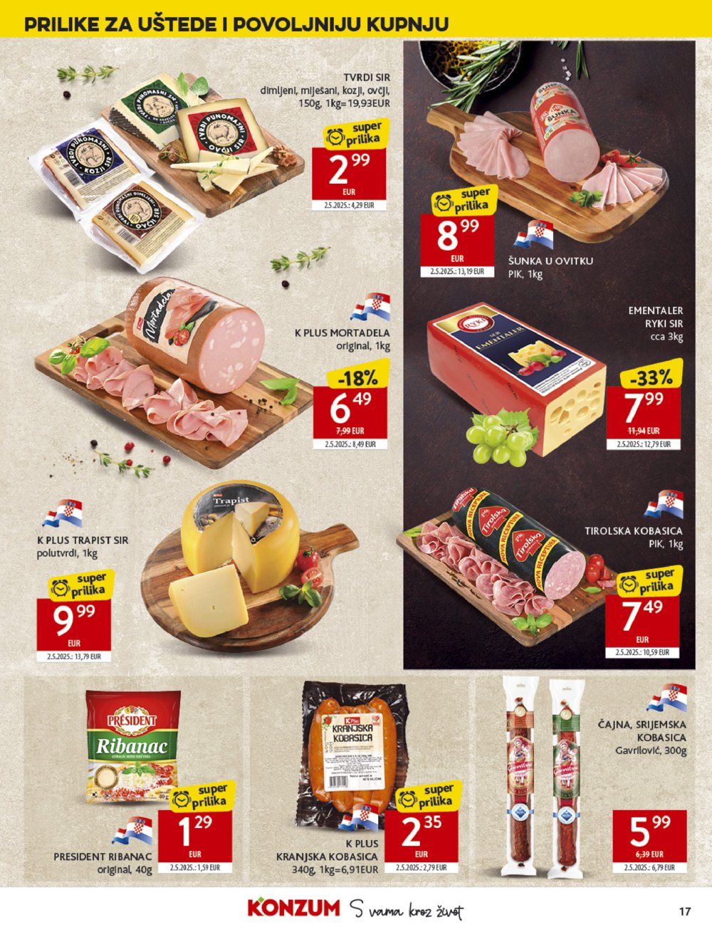 Konzum katalog Akcija 27. 08.-02.09.2025.