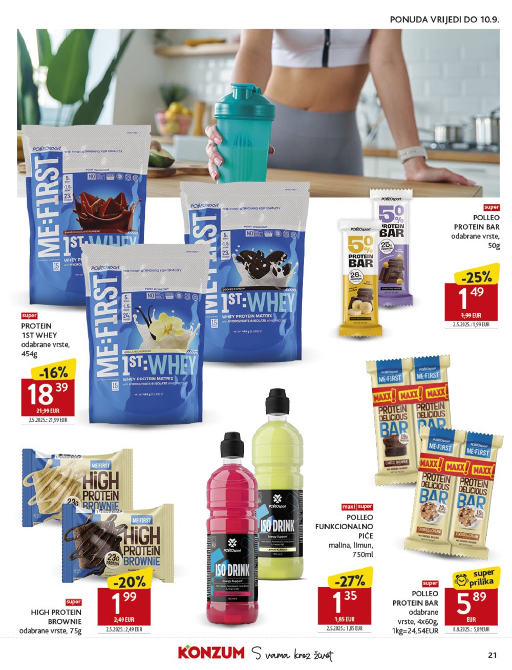 Konzum katalog Akcija 27. 08.-02.09.2025.
