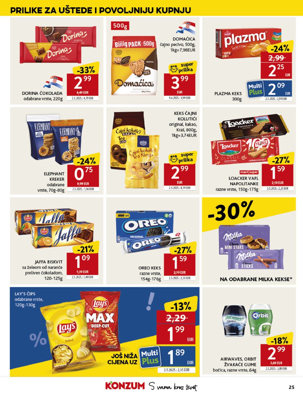 Konzum katalog Akcija 27. 08.-02.09.2025.