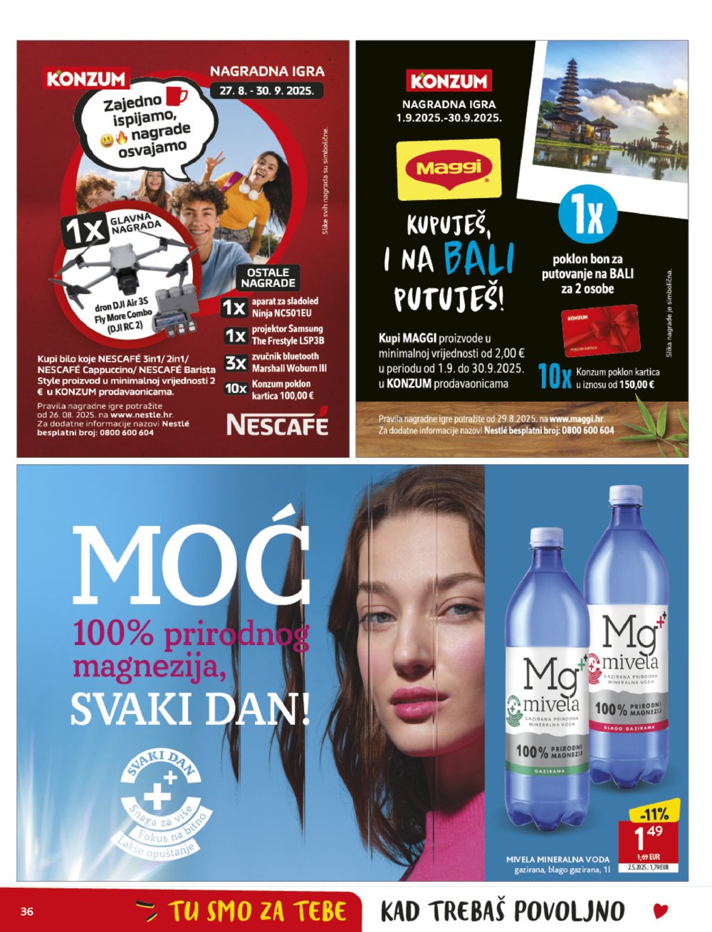Konzum katalog Akcija 27. 08.-02.09.2025.