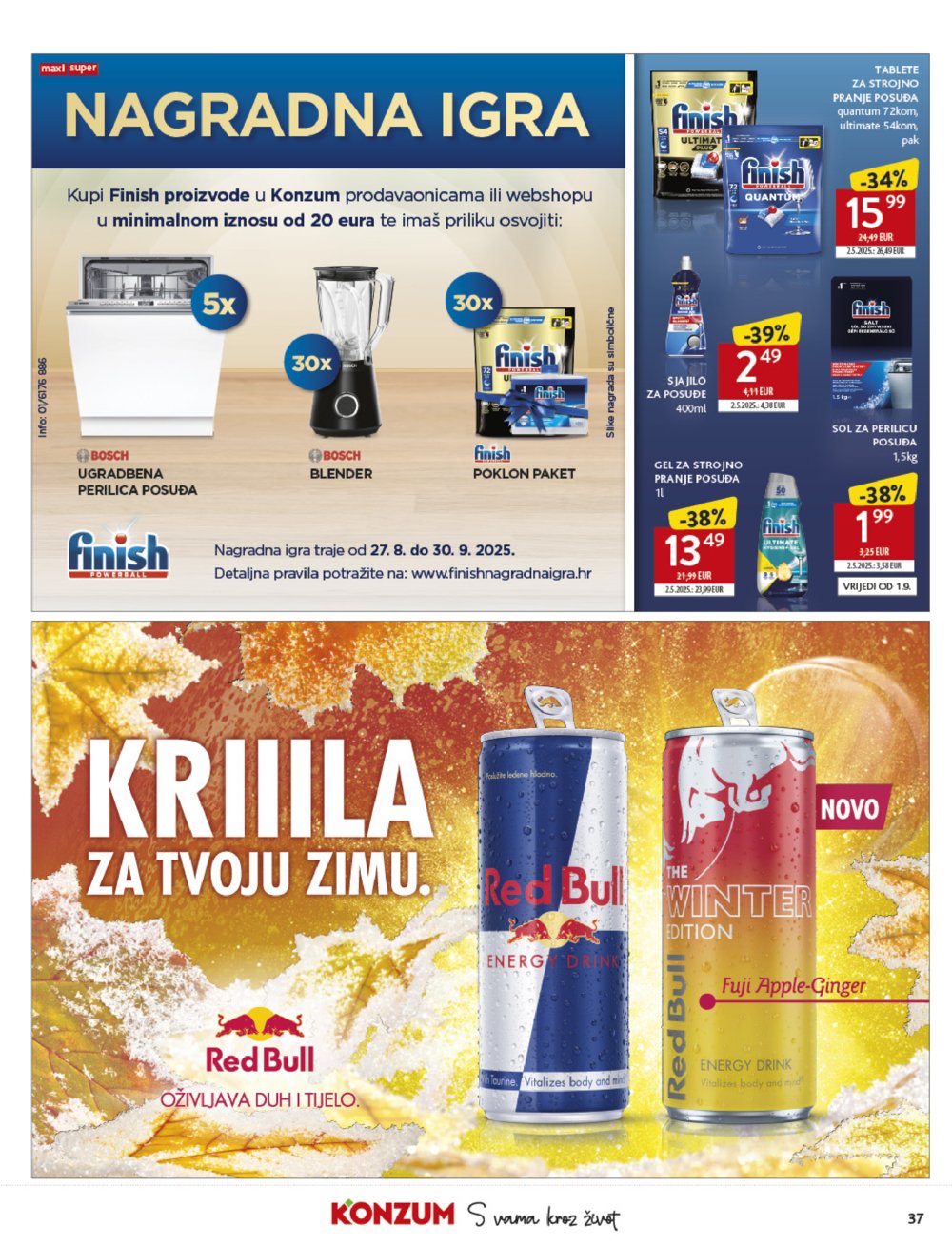 Konzum katalog Akcija 27. 08.-02.09.2025.