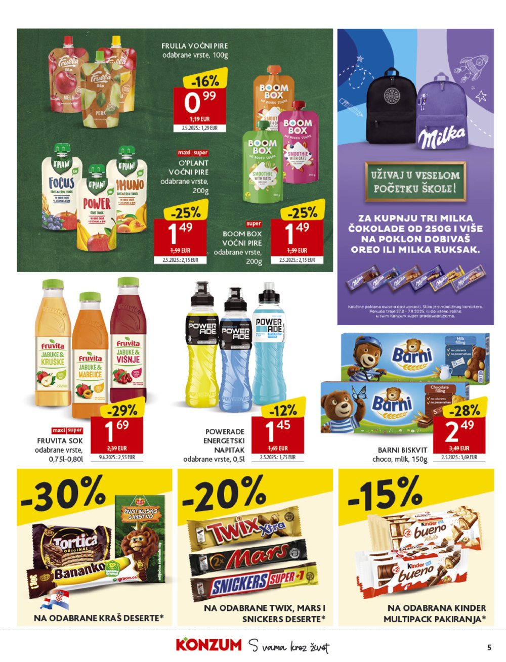 Konzum katalog Akcija 27. 08.-02.09.2025.
