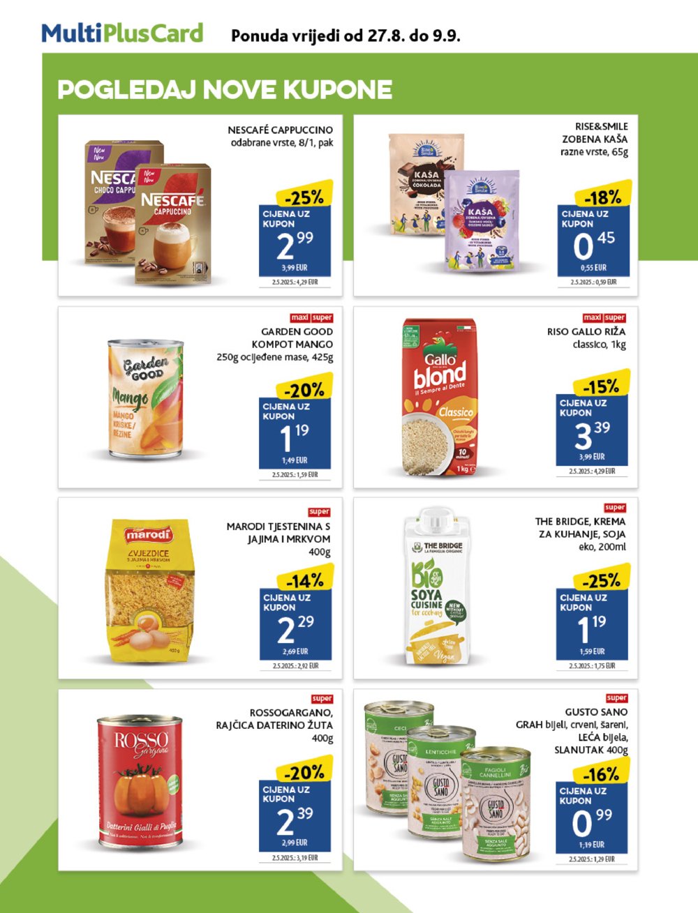 Konzum katalog Akcija 27. 08.-02.09.2025.