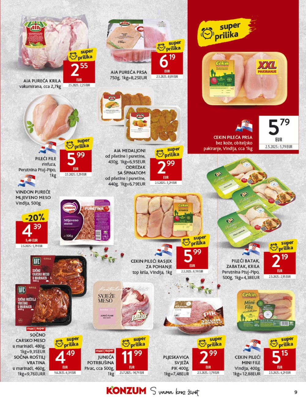 Konzum katalog Akcija 27. 08.-02.09.2025.