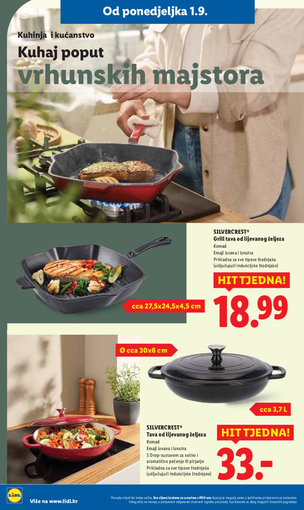 Lidl katalog Super ponuda od ponedjeljka 01.09. - 07.09.2025.