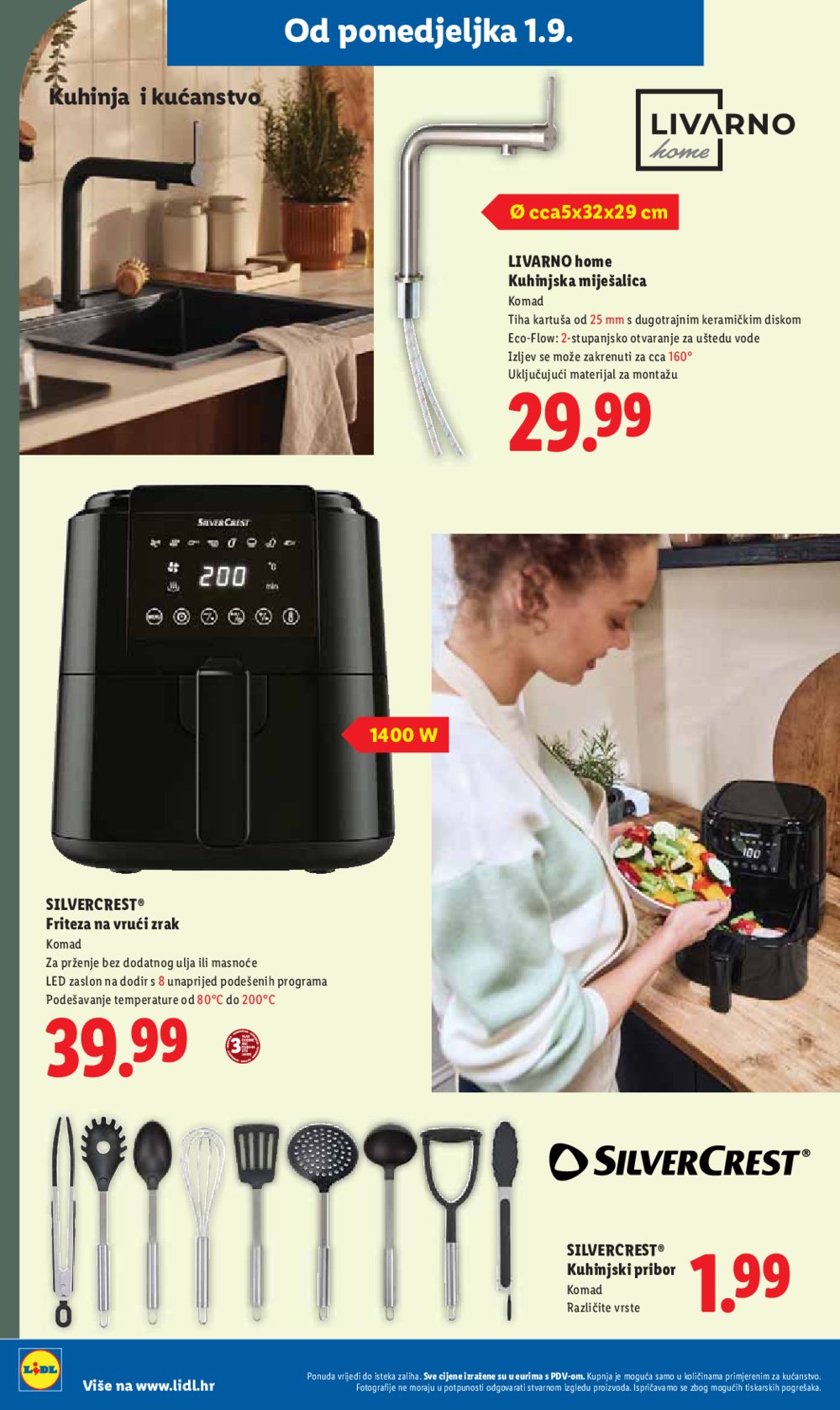 Lidl katalog Super ponuda od ponedjeljka 01.09. - 07.09.2025.