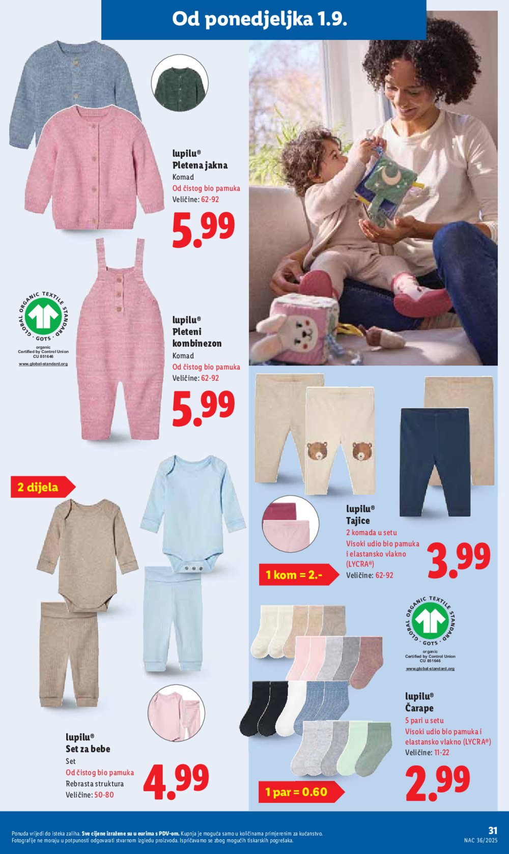 Lidl katalog Super ponuda od ponedjeljka 01.09. - 07.09.2025.