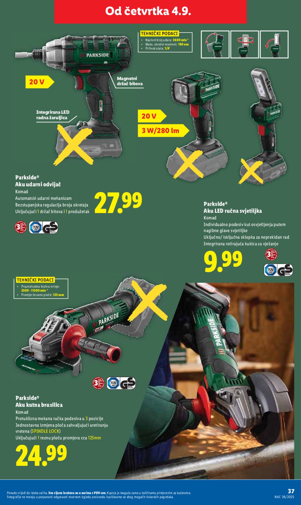 Lidl katalog Super ponuda od ponedjeljka 01.09. - 07.09.2025.