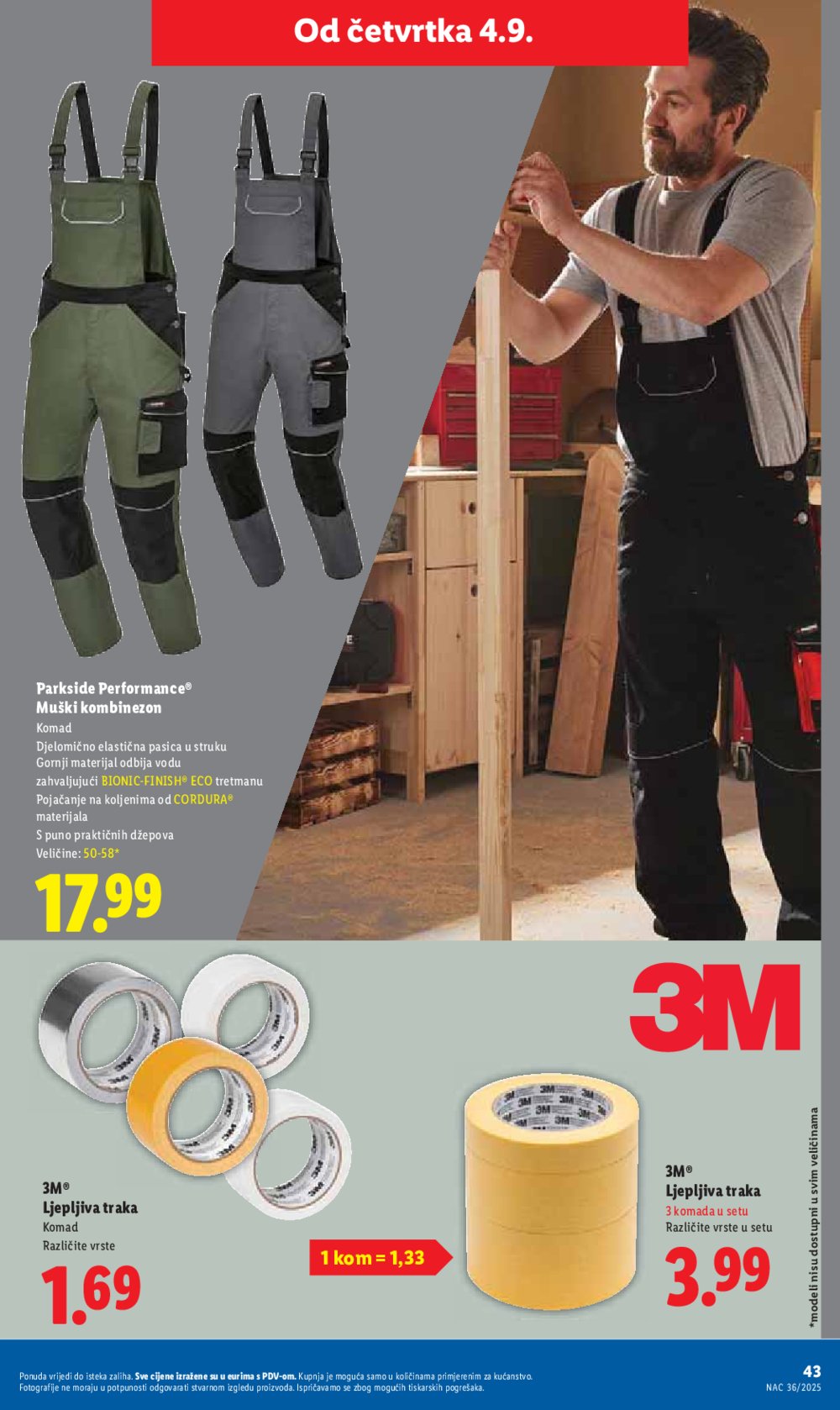 Lidl katalog Super ponuda od ponedjeljka 01.09. - 07.09.2025.