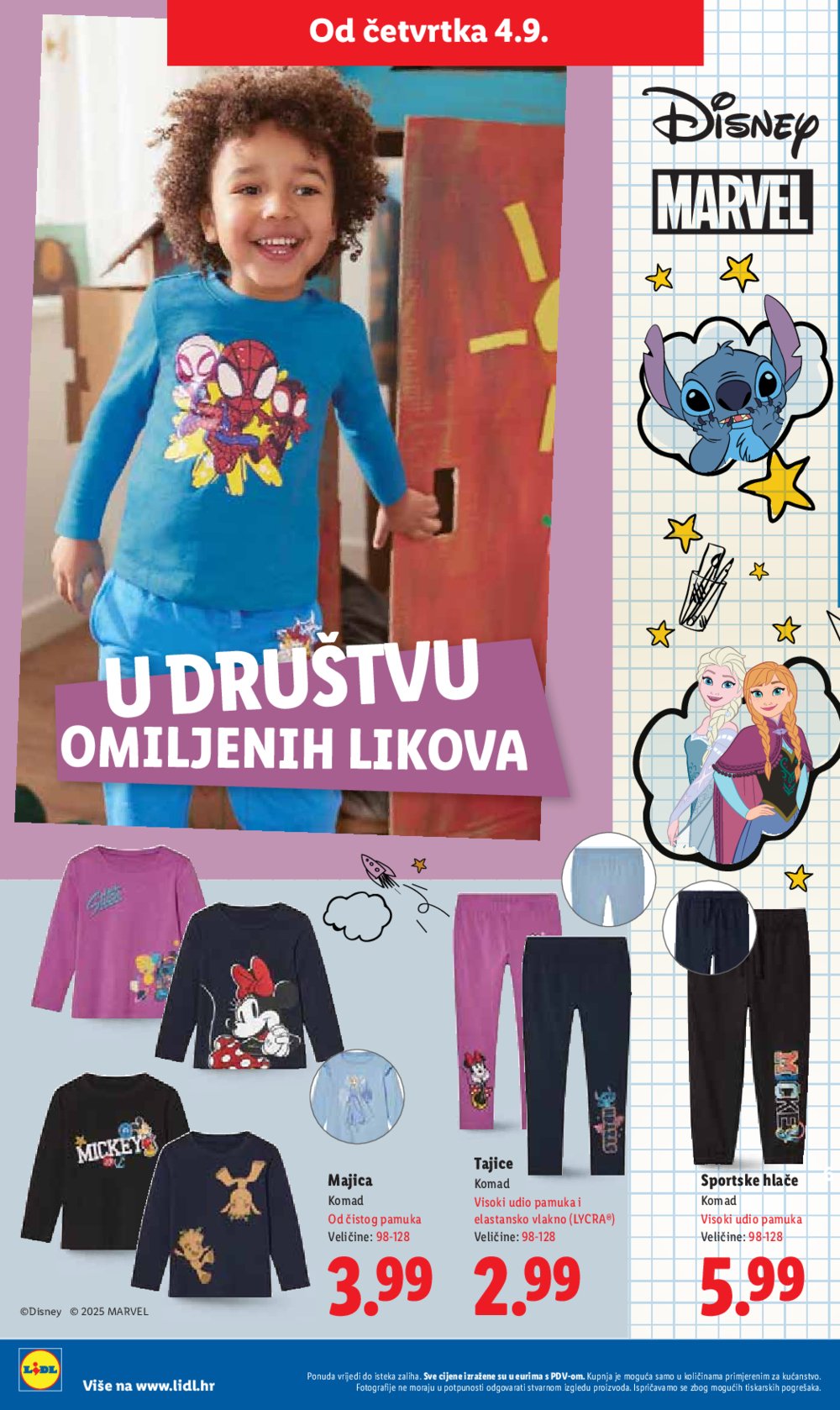 Lidl katalog Super ponuda od ponedjeljka 01.09. - 07.09.2025.