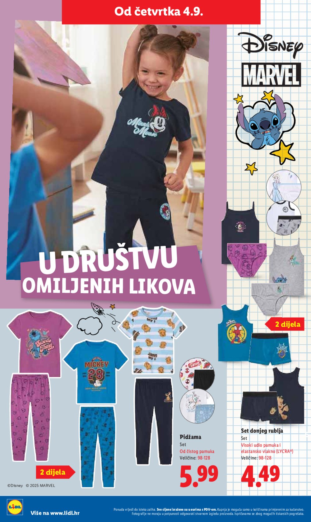 Lidl katalog Super ponuda od ponedjeljka 01.09. - 07.09.2025.