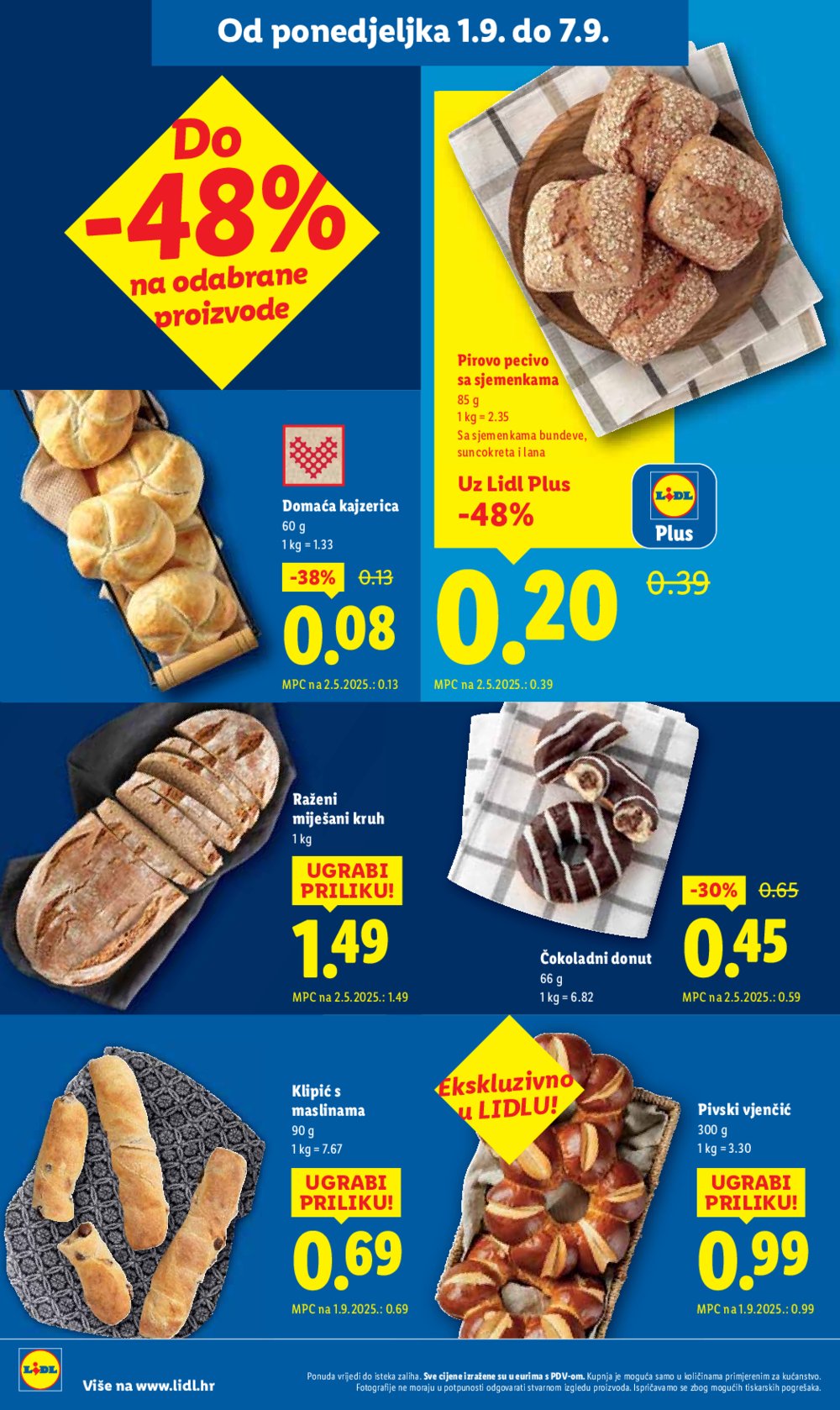 Lidl katalog Super ponuda od ponedjeljka 01.09. - 07.09.2025.