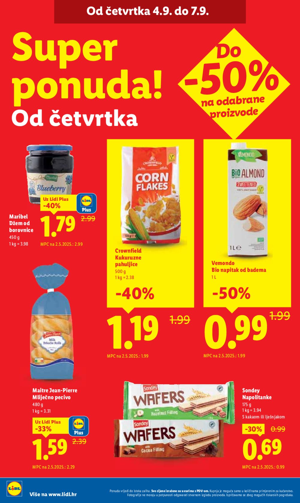 Lidl katalog Super ponuda od ponedjeljka 01.09. - 07.09.2025.