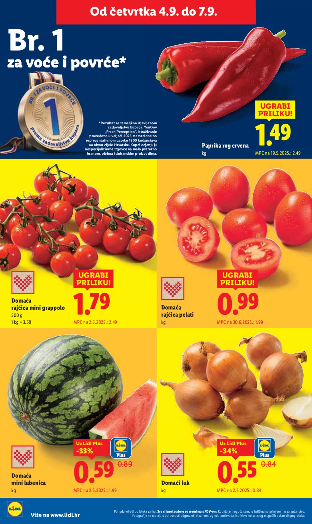 Lidl katalog Super ponuda od ponedjeljka 01.09. - 07.09.2025.
