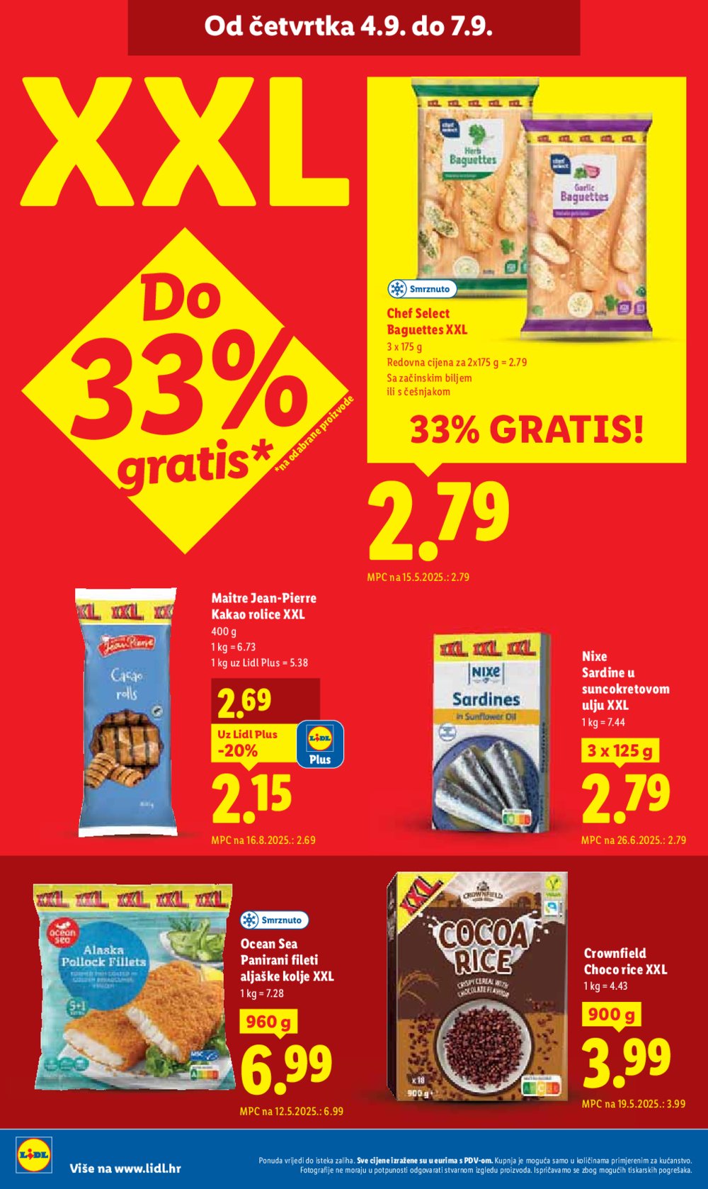 Lidl katalog Super ponuda od ponedjeljka 01.09. - 07.09.2025.