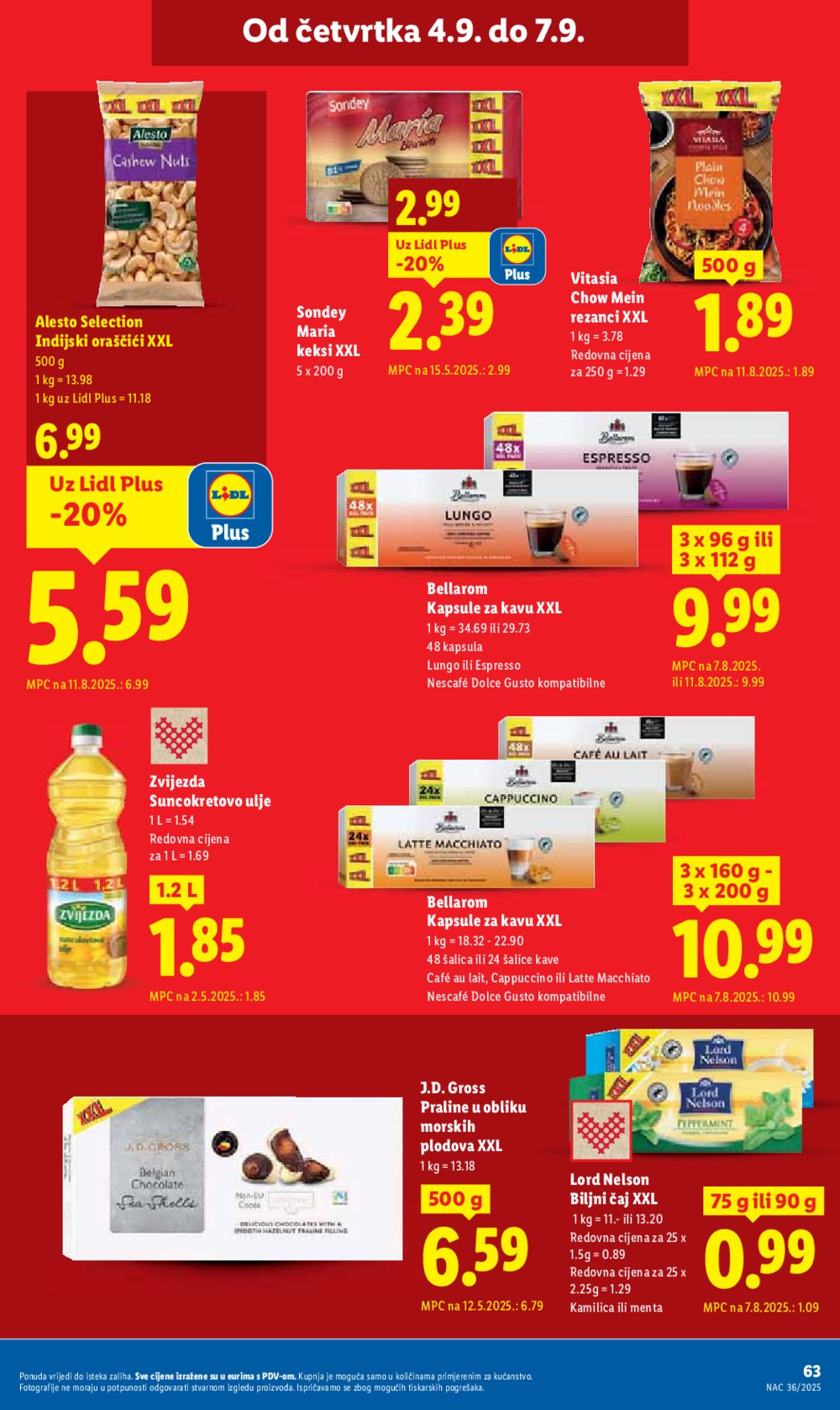 Lidl katalog Super ponuda od ponedjeljka 01.09. - 07.09.2025.
